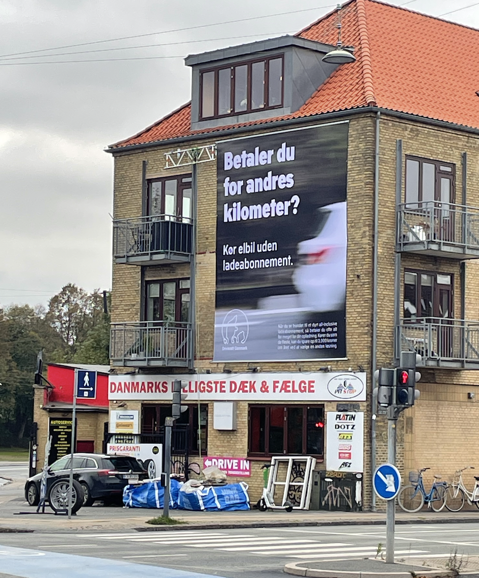 Peter Bangs Vej banner placering